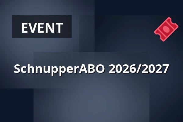 SchnupperABO 2026/2027 — Theater Melle, Melle