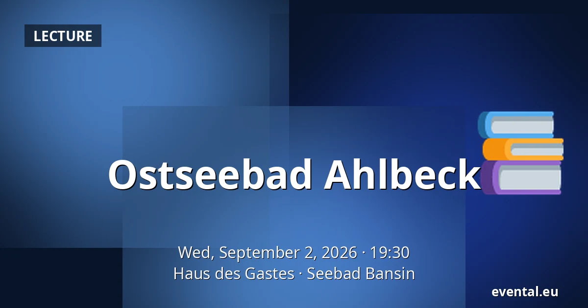 Ostseebad Ahlbeck — Haus des Gastes, Seebad Bansin