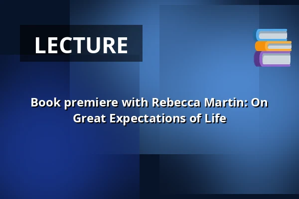 Book premiere with Rebecca Martin: On Great Expectations of Life — Dussmann das KulturKaufhaus - KulturBühne, Berlin