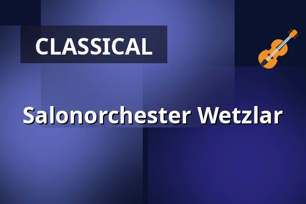 Salonorchester Wetzlar — Trinkkuranlage, Bad Nauheim