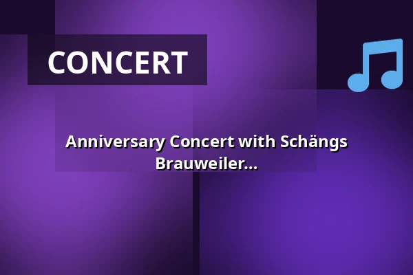 Anniversary Concert with Schängs Schmölzje - 50 Years of Freundeskreis Abtei Brauweiler — LVR Kulturzentrum Abtei Brauweiler, Pulheim