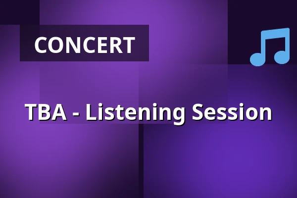 TBA - Listening Session — Pastiche, Berlin