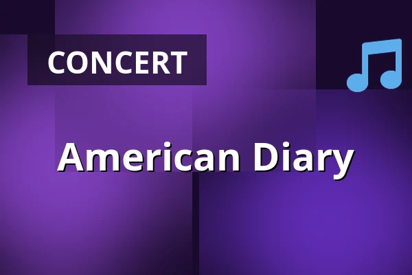 American Diary — Dr.-Tolberg-Saal, Schönebeck (Elbe)