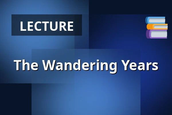 The Wandering Years — Literarisches Colloquium Berlin, Berlin