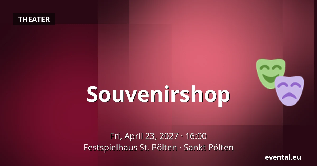 Souvenirshop — Festspielhaus St. Pölten, Sankt Pölten