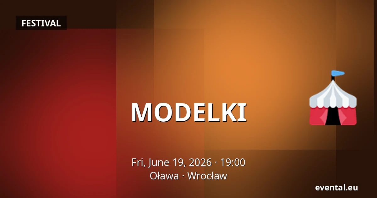 MODELKI — Oława, Wrocław