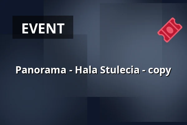 Panorama - Hala Stulecia - copy — Hala Stulecia, Wrocław