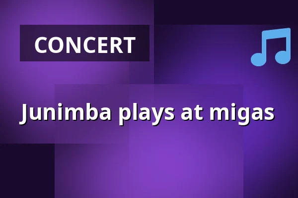 Junimba plays at migas — migas, a listening bar, Berlin