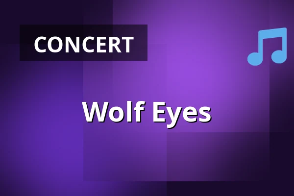 Wolf Eyes — Urban Spree, Berlin
