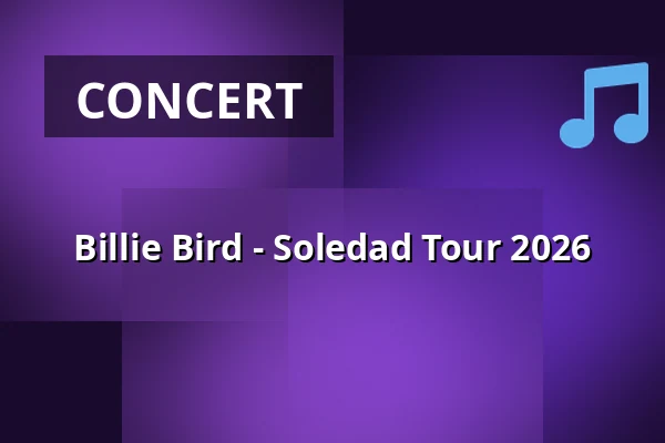 Billie Bird - Soledad Tour 2026 — Kulturhaus Insel Berlin, Berlin