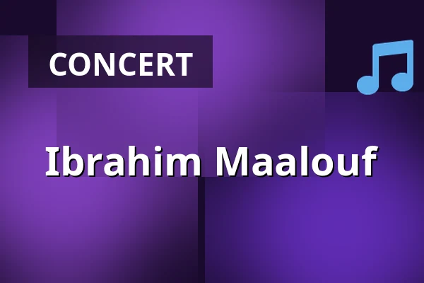 Ibrahim Maalouf — Konzerthaus Berlin, Großer Saal mit Stehplatzparkett, Berlin