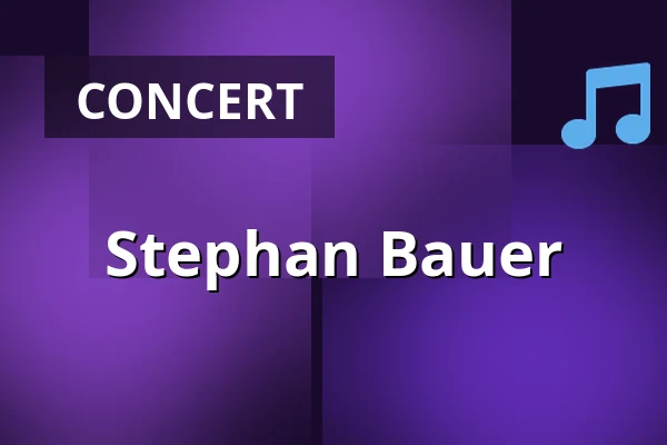 Stephan Bauer — Veranstaltungszentrum Pfarrheim, Burglengenfeld