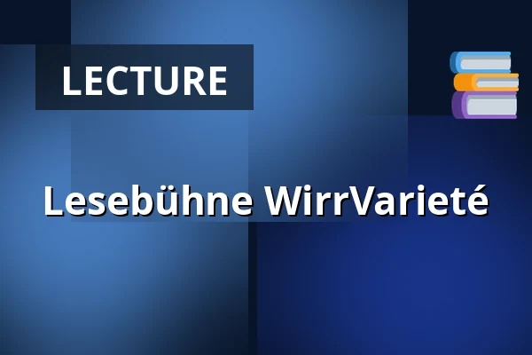 Lesebühne WirrVarieté — zakk Club, Düsseldorf