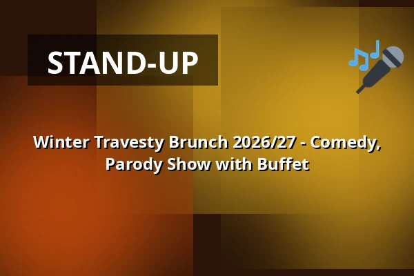 Winter Travesty Brunch 2026/27 - Comedy, Parody Show with Buffet — DASDIE Live, Erfurt