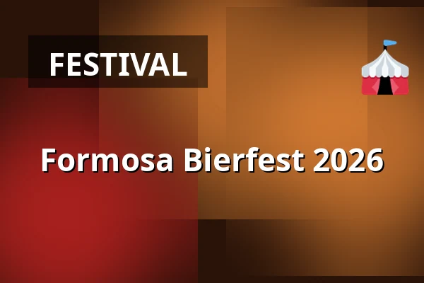 Formosa Bierfest 2026 — Zeche Carl, Essen