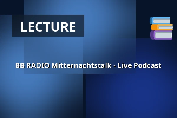 BB RADIO Mitternachtstalk - Live Podcast — Kulturweberei - Stadthalle Finsterwalde, Finsterwalde