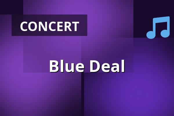 Blue Deal — Musikpavillon im PalmenGarten, Frankfurt