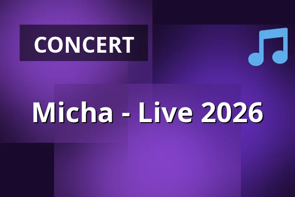 Micha - Live 2026 — Ponyhof, Frankfurt