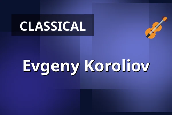 Evgeny Koroliov — Alte Oper Frankfurt, Frankfurt