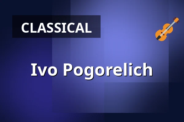 Ivo Pogorelich — Alte Oper Frankfurt, Frankfurt