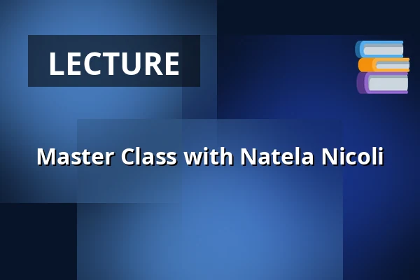 Master Class with Natela Nicoli — Allee Theater (Theater für Kinder & Hamburger Kammeroper), Hamburg