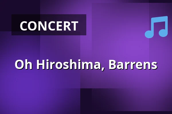 Oh Hiroshima, Barrens — MS STUBNITZ, Hamburg