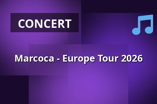Marcoca - Europe Tour 2026 — BETTY (ehem. headCRASH), Hamburg
