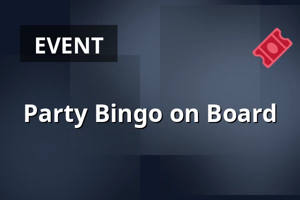 Party Bingo on Board — Schiff, Hamburg