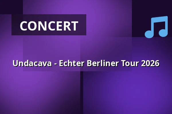 Undacava - Echter Berliner Tour 2026 — BETTY (ehem. headCRASH), Hamburg