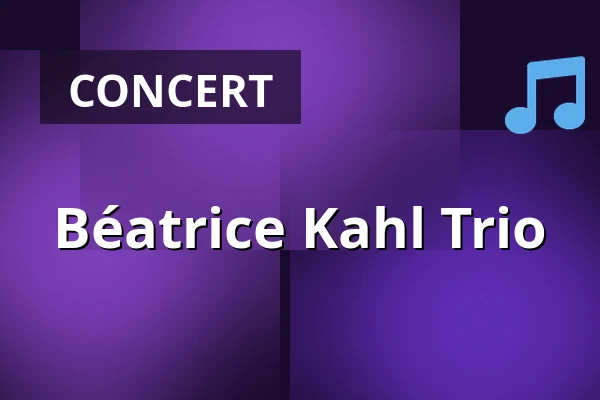 Béatrice Kahl Trio — Jazz Club Hannover, Hannover
