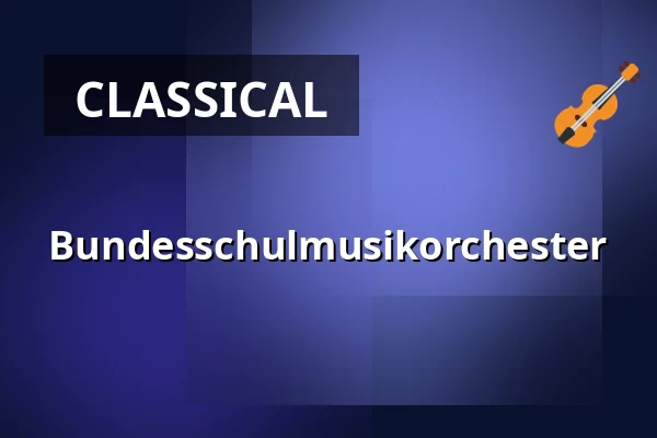 Bundesschulmusikorchester — Konzerthaus am Schloss, Kiel