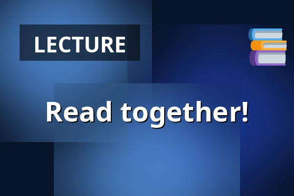 Read together! — GLORIA, Cologne