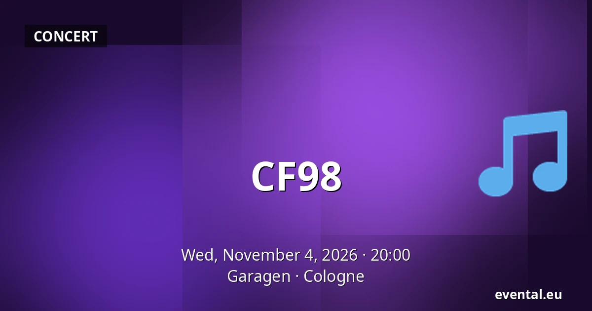 CF98 — Garagen, Cologne