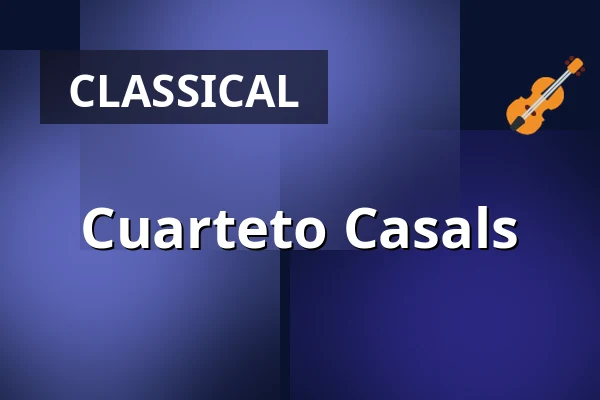 Cuarteto Casals — Kölner Philharmonie, Cologne