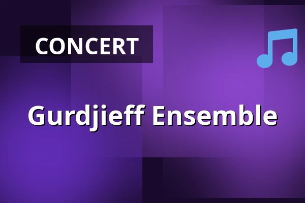 Gurdjieff Ensemble — Kölner Philharmonie, Cologne