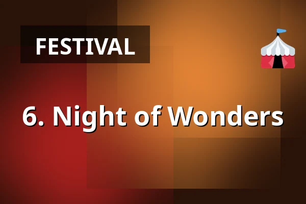 6. Night of Wonders — Gutmann am Dutzendteich, Nuremberg
