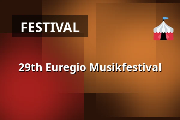 29th Euregio Musikfestival — Aula der Angelaschule, Osnabrück