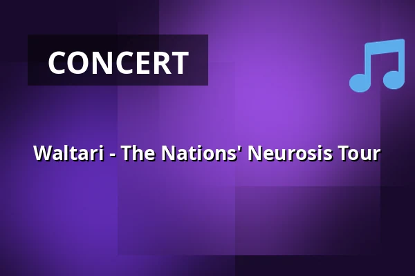 Waltari - The Nations' Neurosis Tour — Kleine Freiheit, Osnabrück