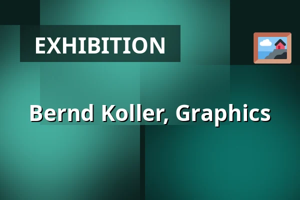 Bernd Koller, Graphics — WUK, Vienna
