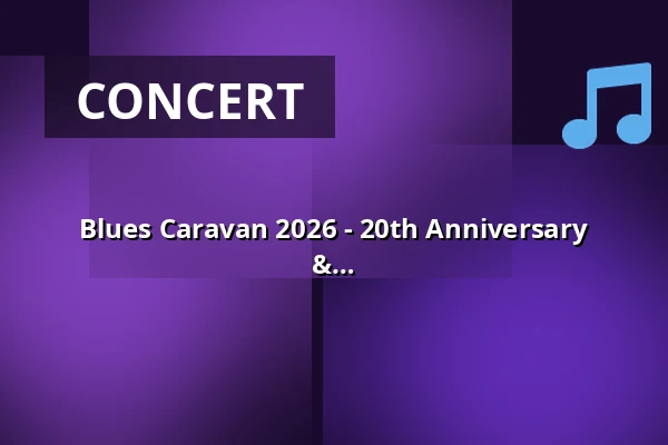 Blues Caravan 2026 - 20th Anniversary Edition - with Laura Chavez, Matthew Curry & Elise Frank — Jazzhaus, Freiburg im Breisgau