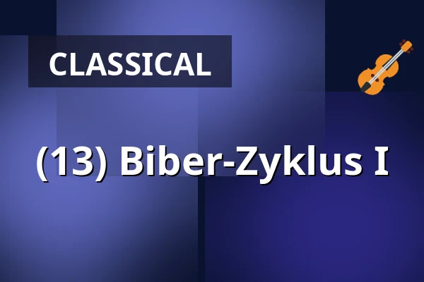 (13) Biber-Zyklus I — Veranstaltungszentrum Schloss Köthen, Köthen