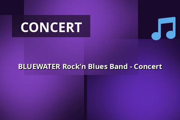 BLUEWATER Rock'n Blues Band - Concert — Dixiebahnhof Dresden, Dresden