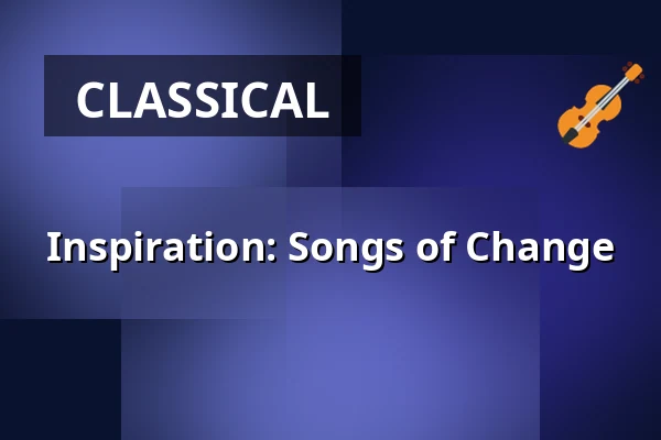 Inspiration: Songs of Change — PZ-KulturRaum, Lauf