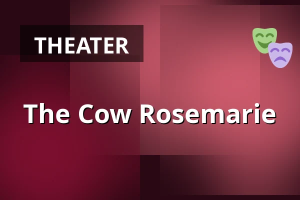 The Cow Rosemarie — Das Kulturhaus., Kehl