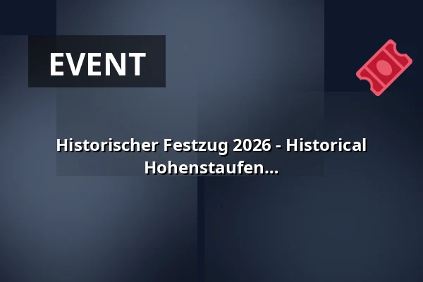 Historischer Festzug 2026 - Historical Parade with Groups from the Hohenstaufen Era to the Age of Bismarck. — Marktplatz Biberach, Biberach