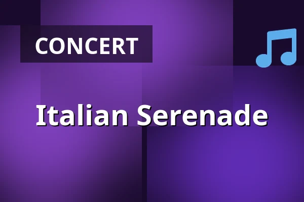 Italian Serenade — Immanuelkirche Wedel, Wedel