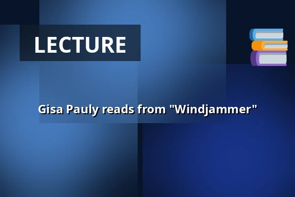 Gisa Pauly reads from "Windjammer" — Musikpavillon im Kurpark, Bad Orb