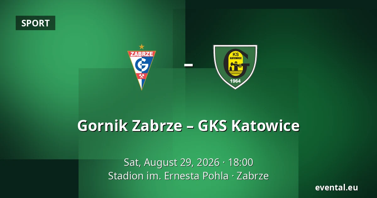 Gornik Zabrze – GKS Katowice — Stadion im. Ernesta Pohla, Zabrze