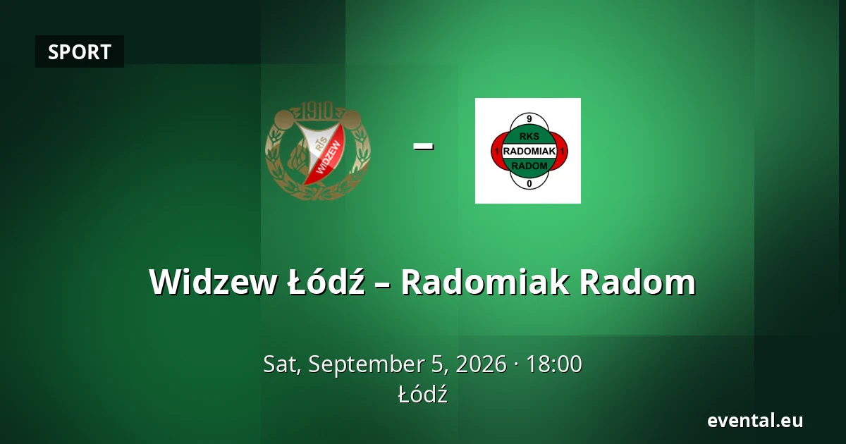 Widzew Łódź – Radomiak Radom — Łódź