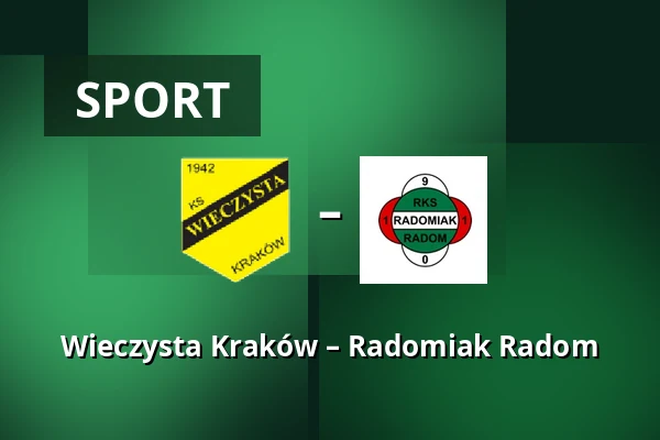 Wieczysta Kraków – Radomiak Radom — Synerise Arena - Stadion Miejski im. Henryka Reymana, Sosnowiec